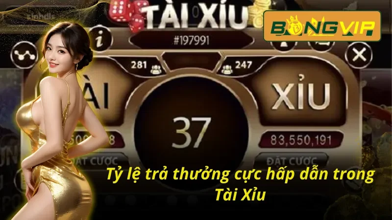 Khám phá tỷ lệ thưởng trong tài xỉu Bongvip
